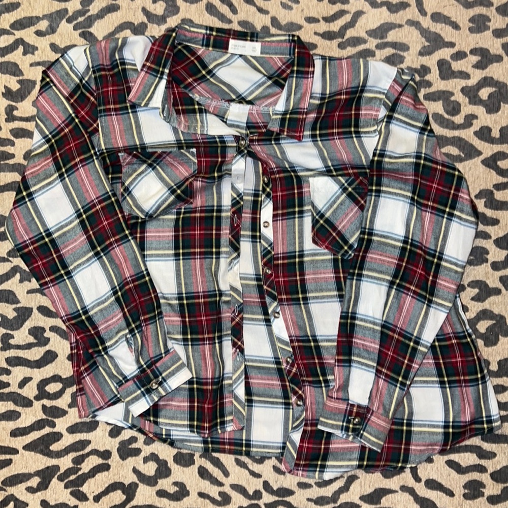 Plaid Button Down